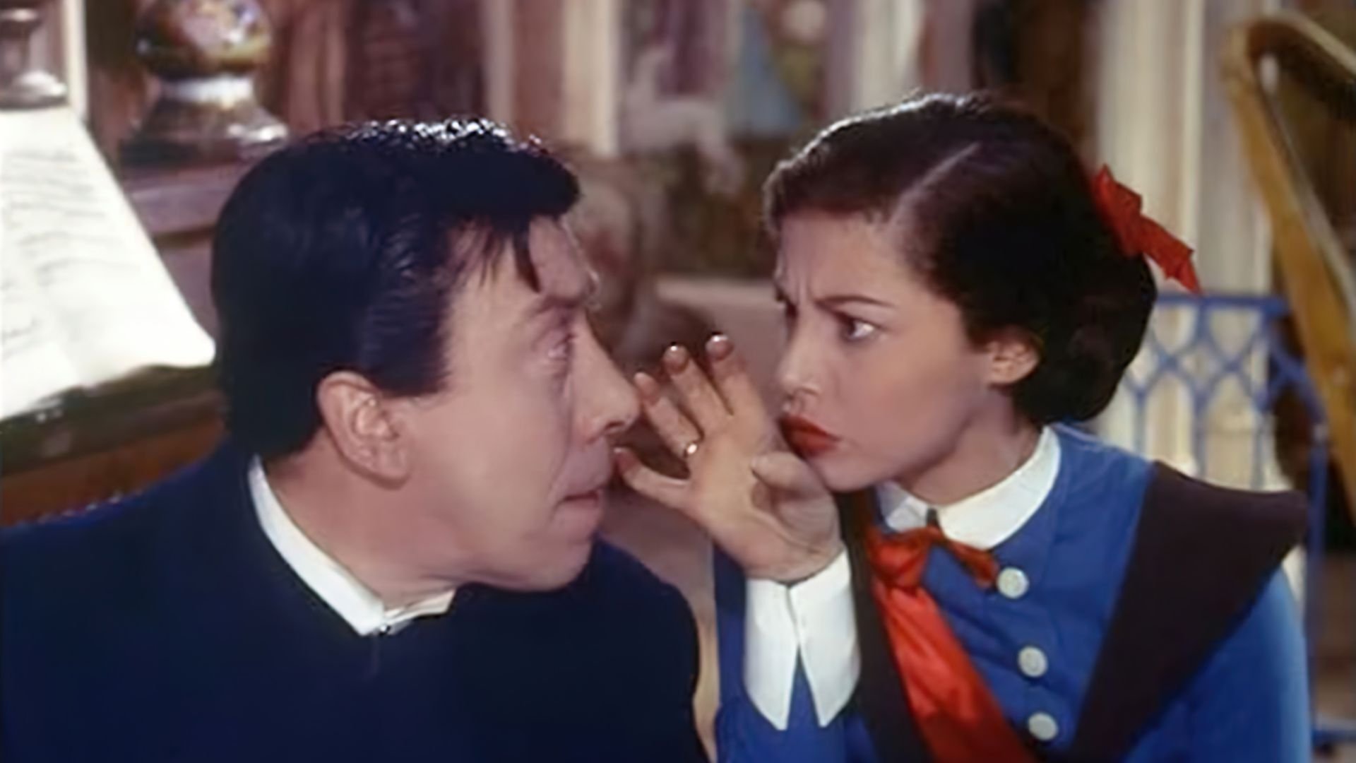 Backdrop for Mademoiselle Nitouche