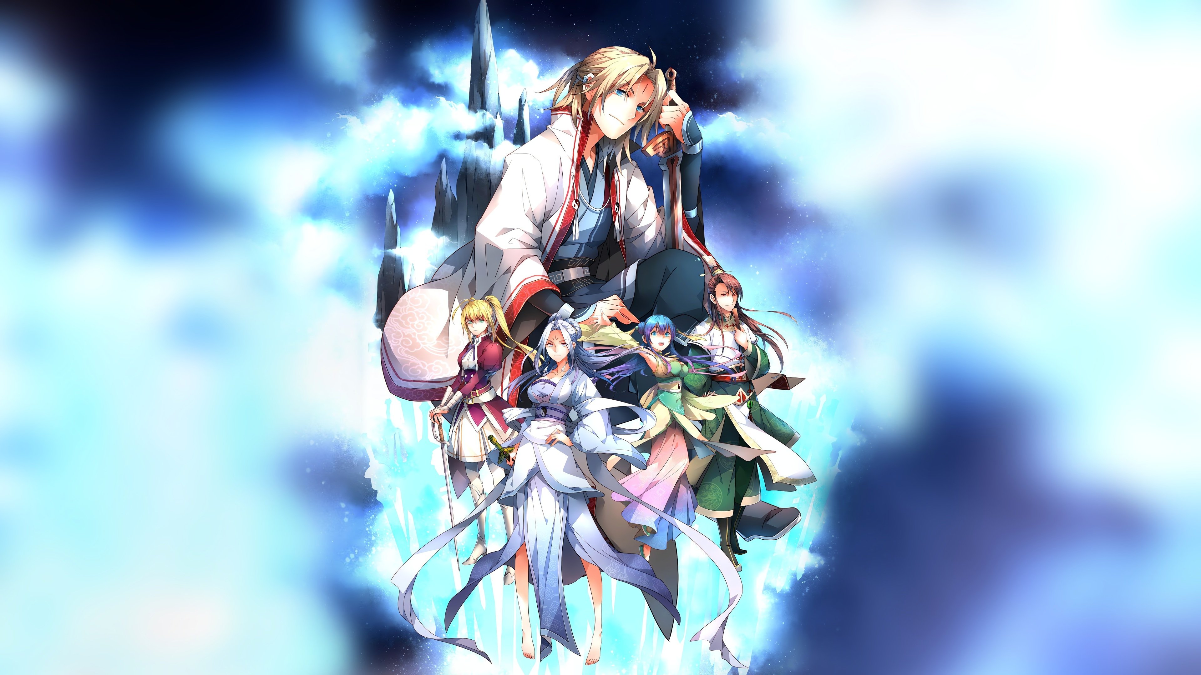 Backdrop for Spirit Blade Mountain