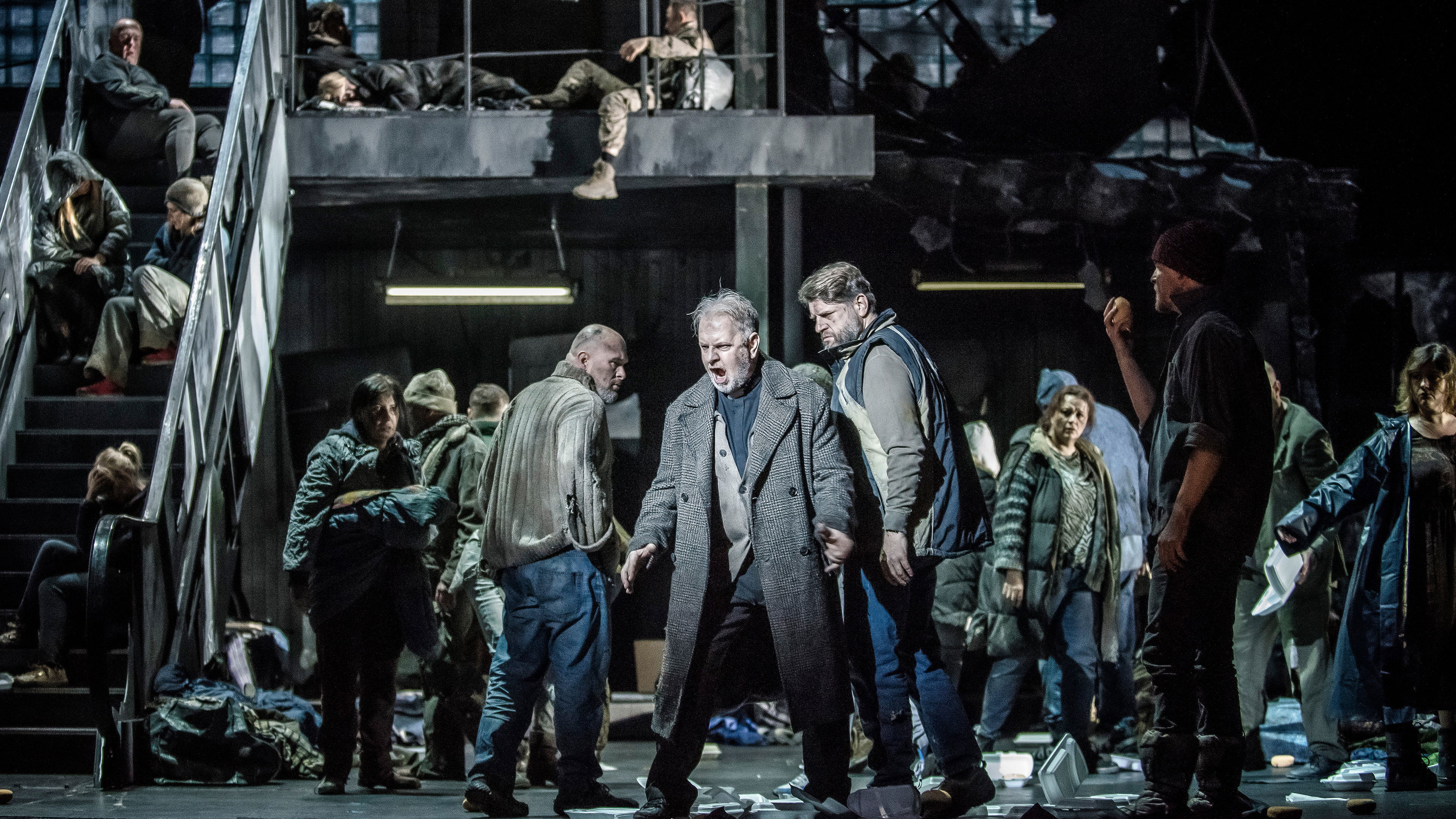 Backdrop for The Metropolitan Opera: La Forza del Destino