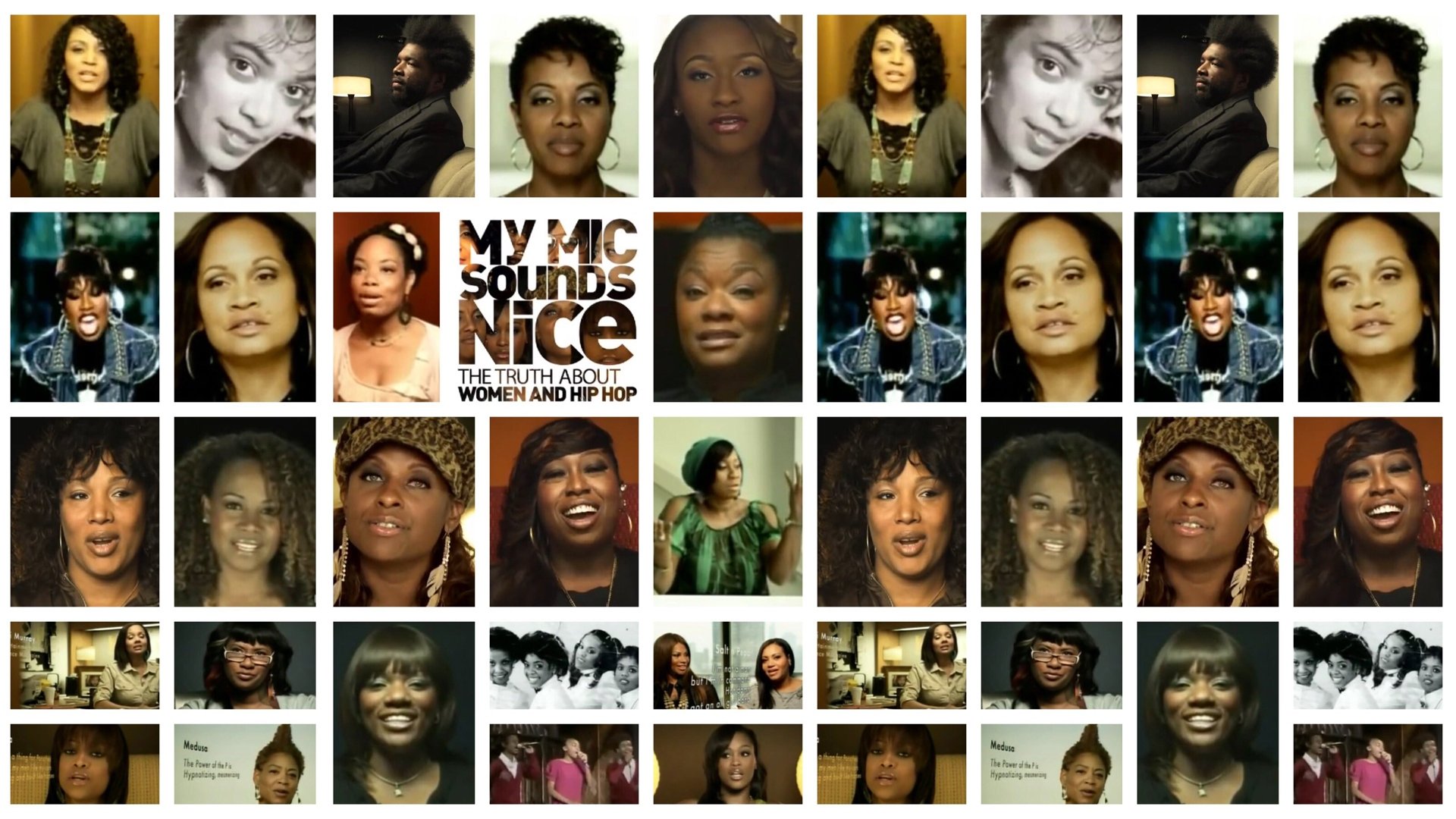 Backdrop for My Mic Sounds Nice: A Truth About Women and Hip Hop