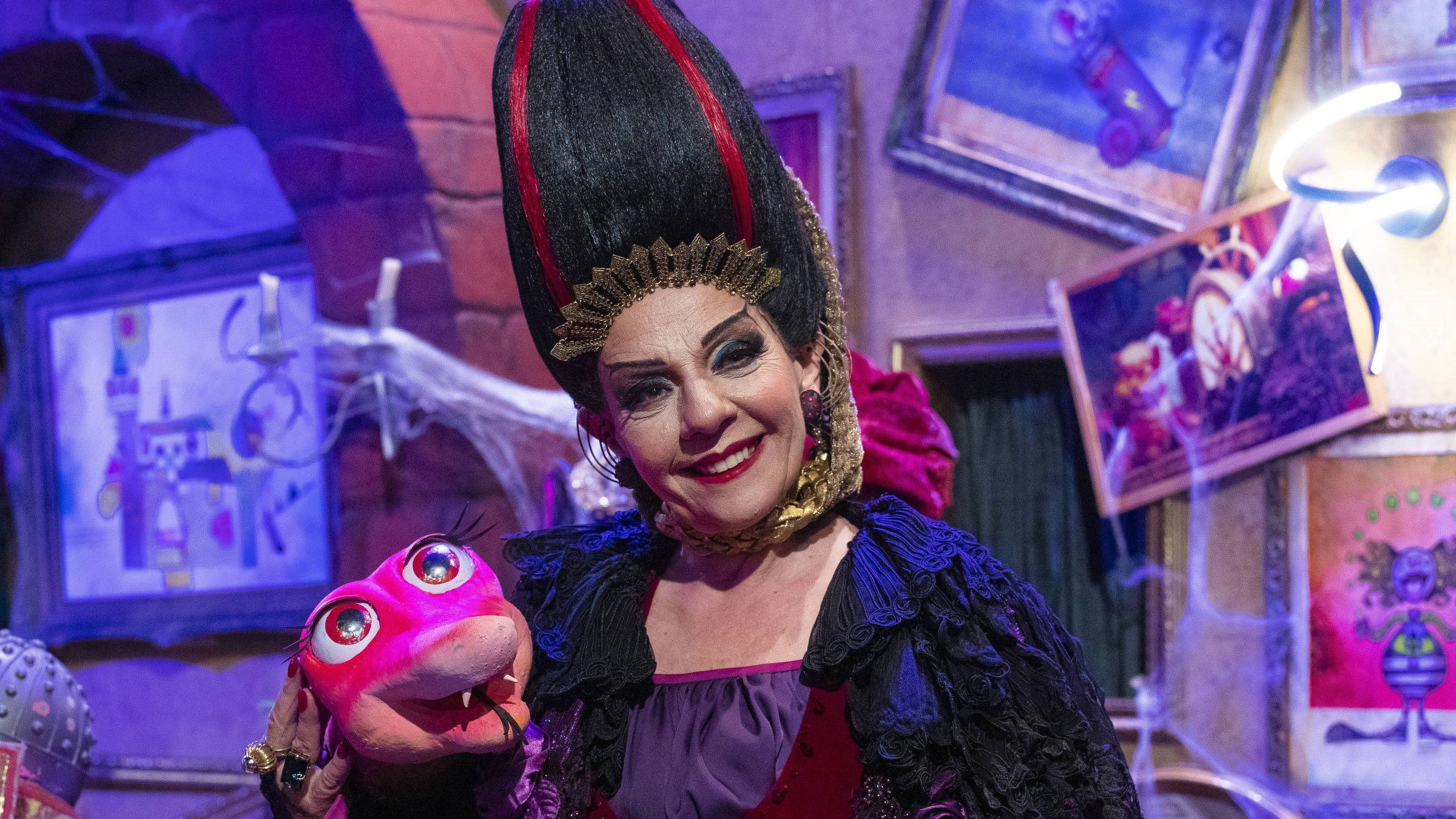 Backdrop for Morgana & Celeste