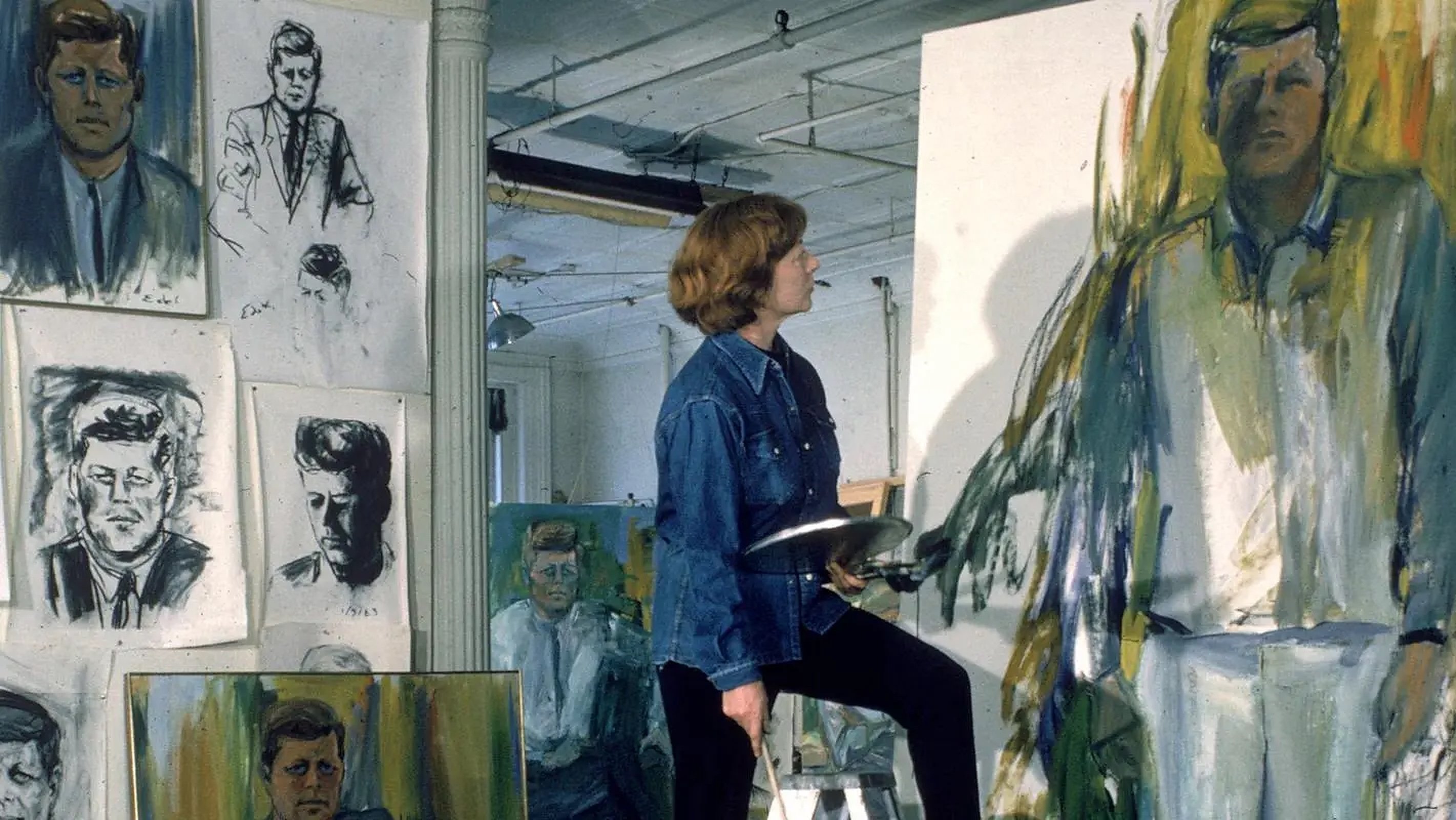 Backdrop for Picturing the Presidents