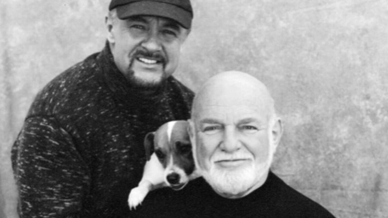 Backdrop for Midnight Men: A John Schlesinger and Michael Childers Story