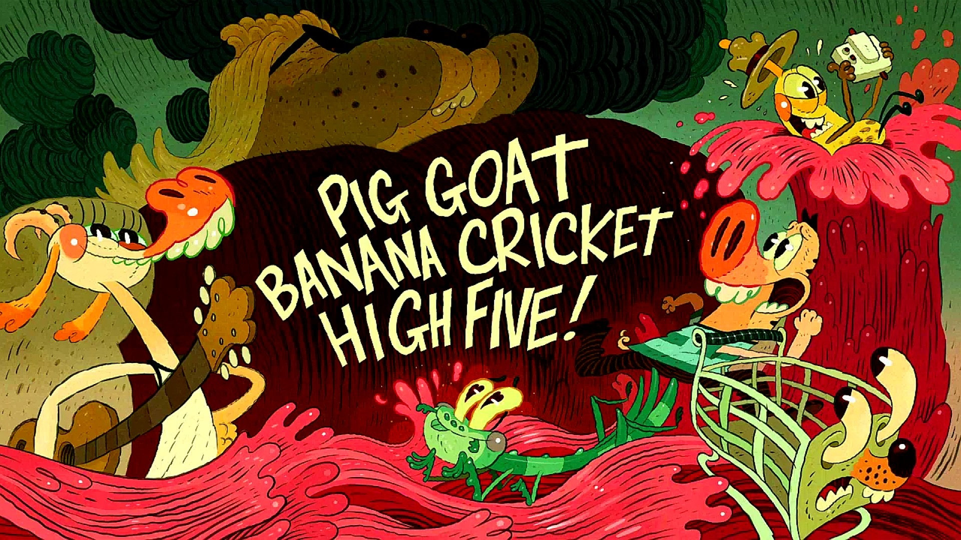 Backdrop for Pig Goat Banana Cricket