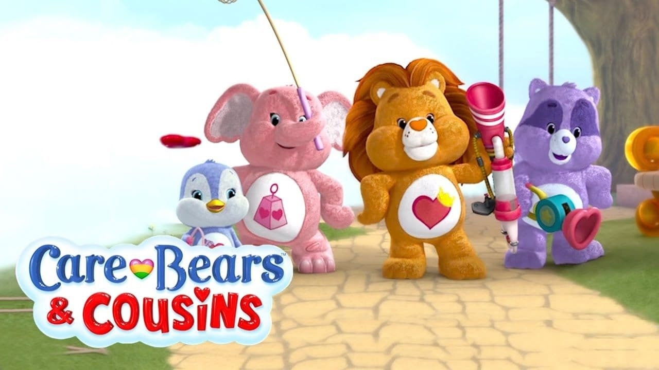 Backdrop for Care Bears and Cousins Take Heart