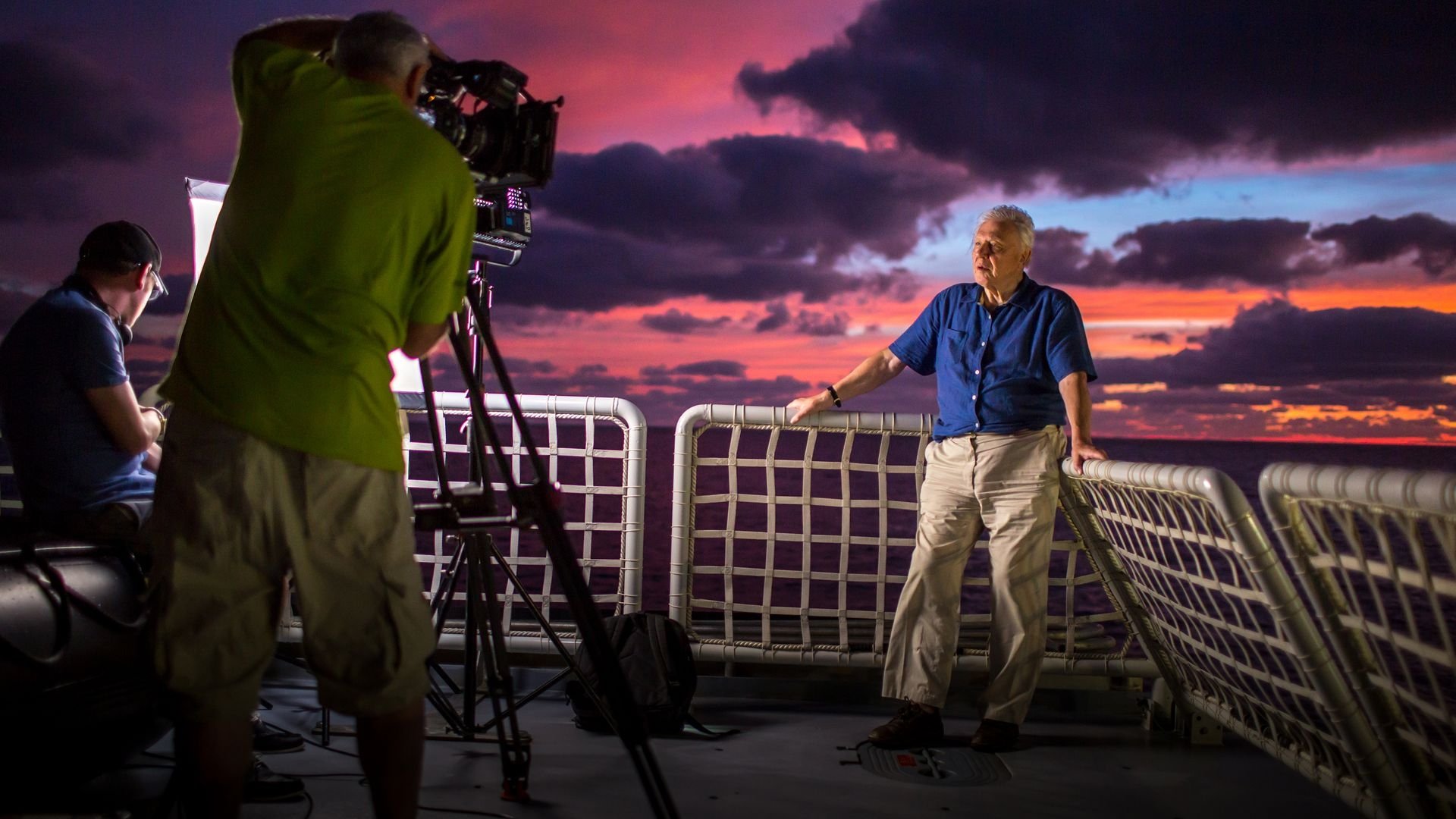 Backdrop for Attenborough at 90: Behind the Lens