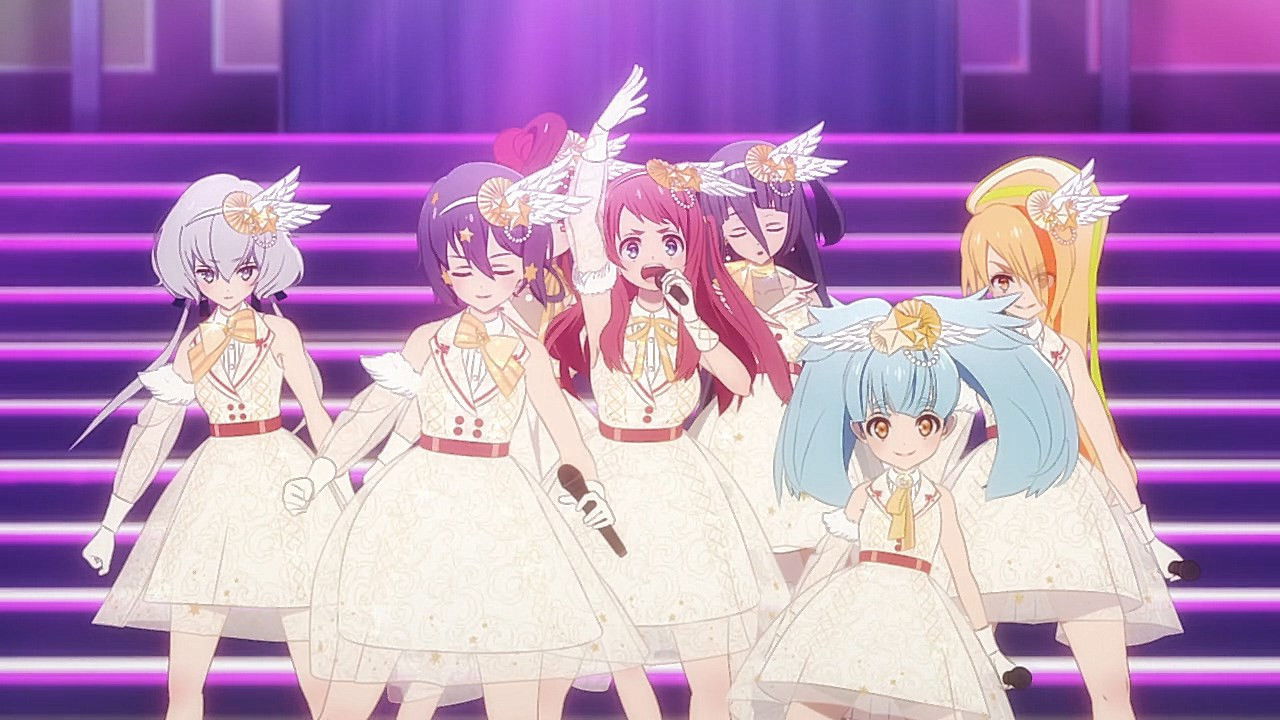 Backdrop for Zombie Land Saga LIVE “Saga, come with me”