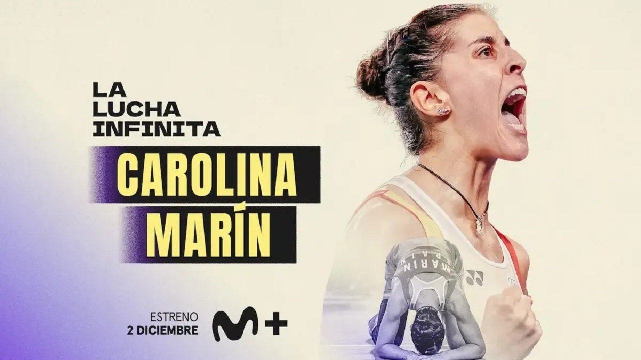 Backdrop for Carolina Marín: la lucha infinita