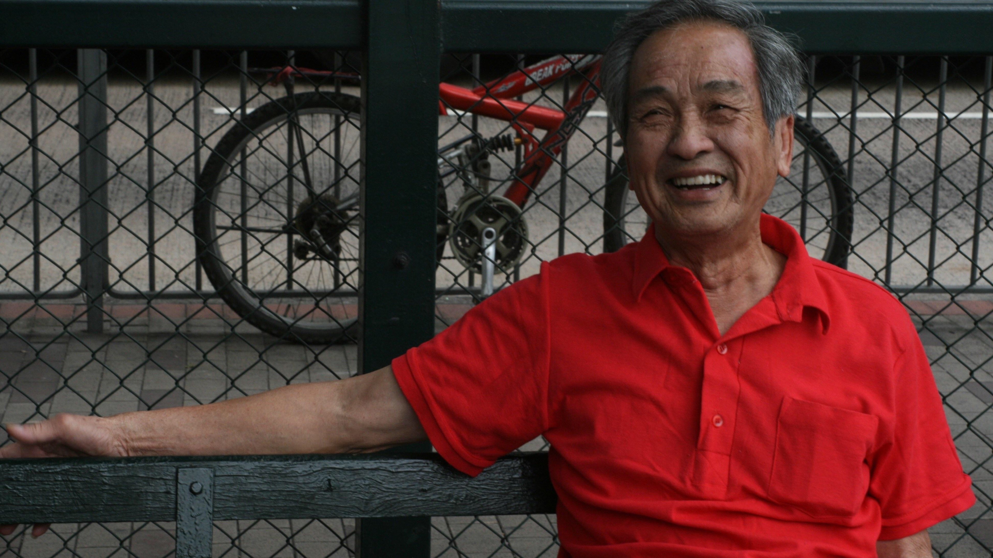 Backdrop for My Life in China