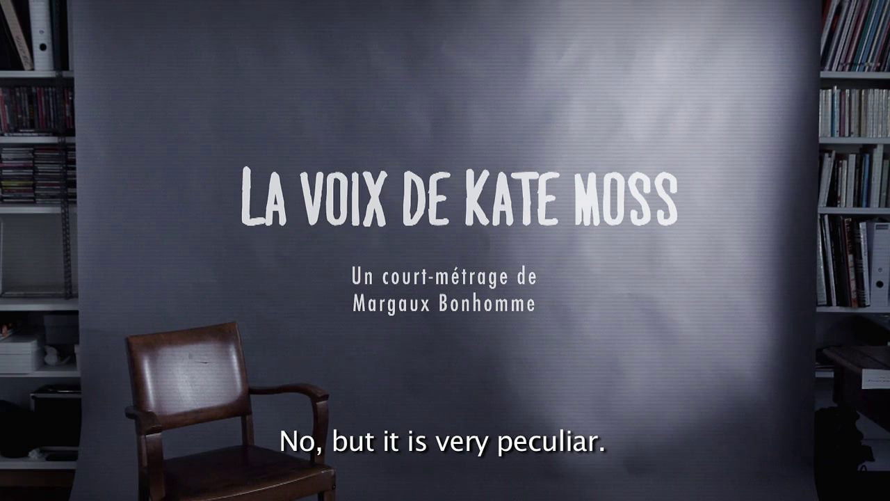 Backdrop for Kate Moss' Voice Vost