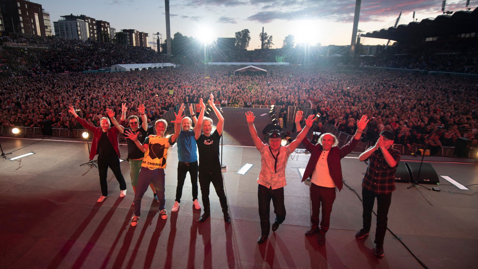 Backdrop for Hassisen Kone 40 Years After