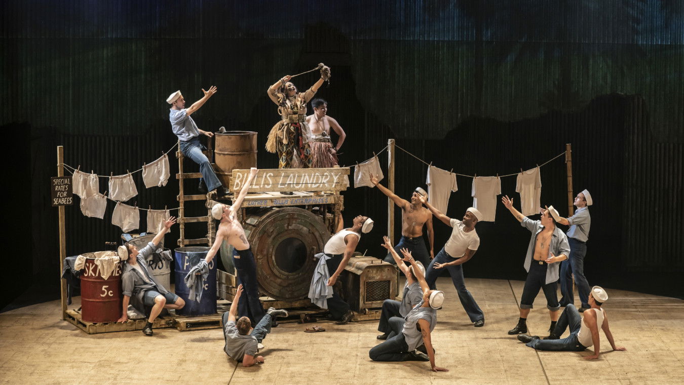 Backdrop for South Pacific