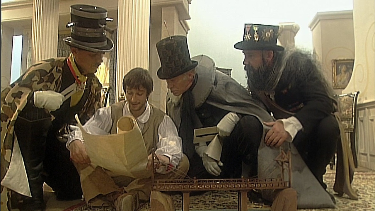 Backdrop for Drátařík a hruška moudrosti