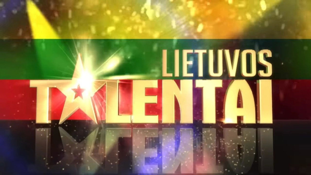 Backdrop for Lietuvos talentai