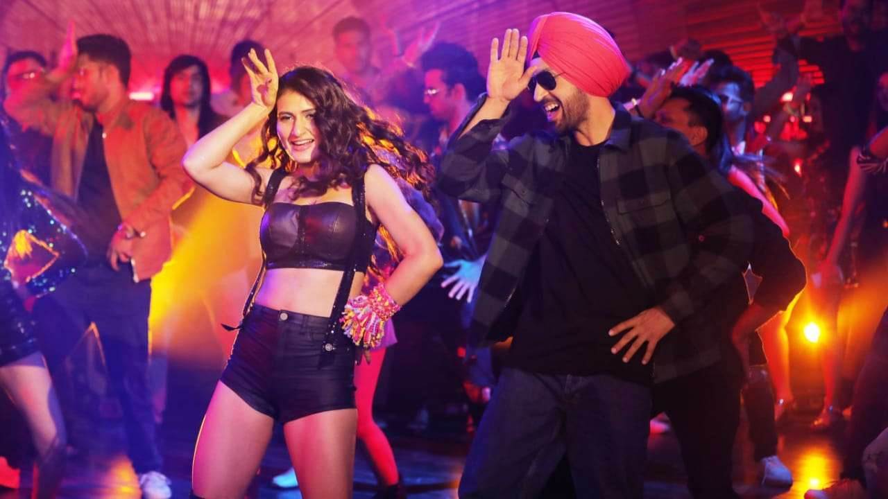 Backdrop for Suraj Pe Mangal Bhari