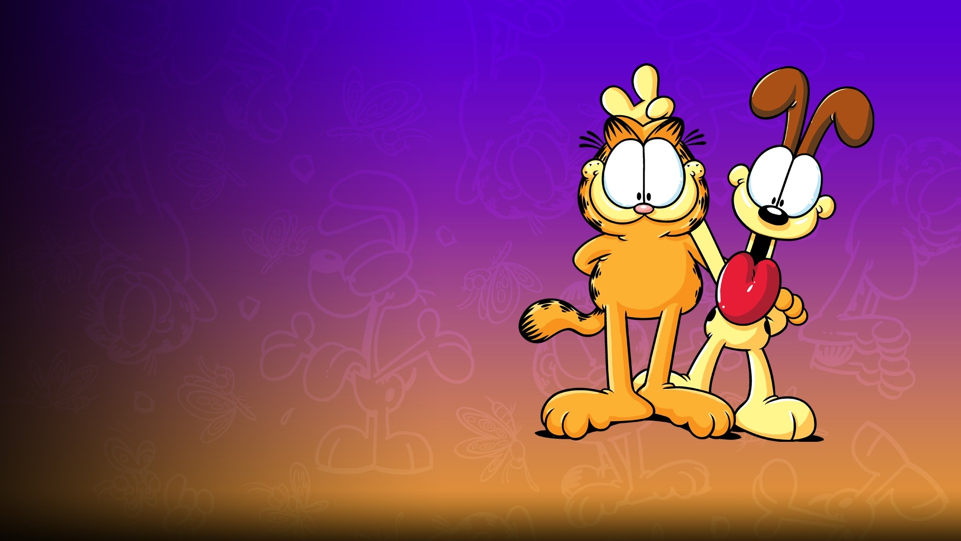Backdrop for Garfield and Friends