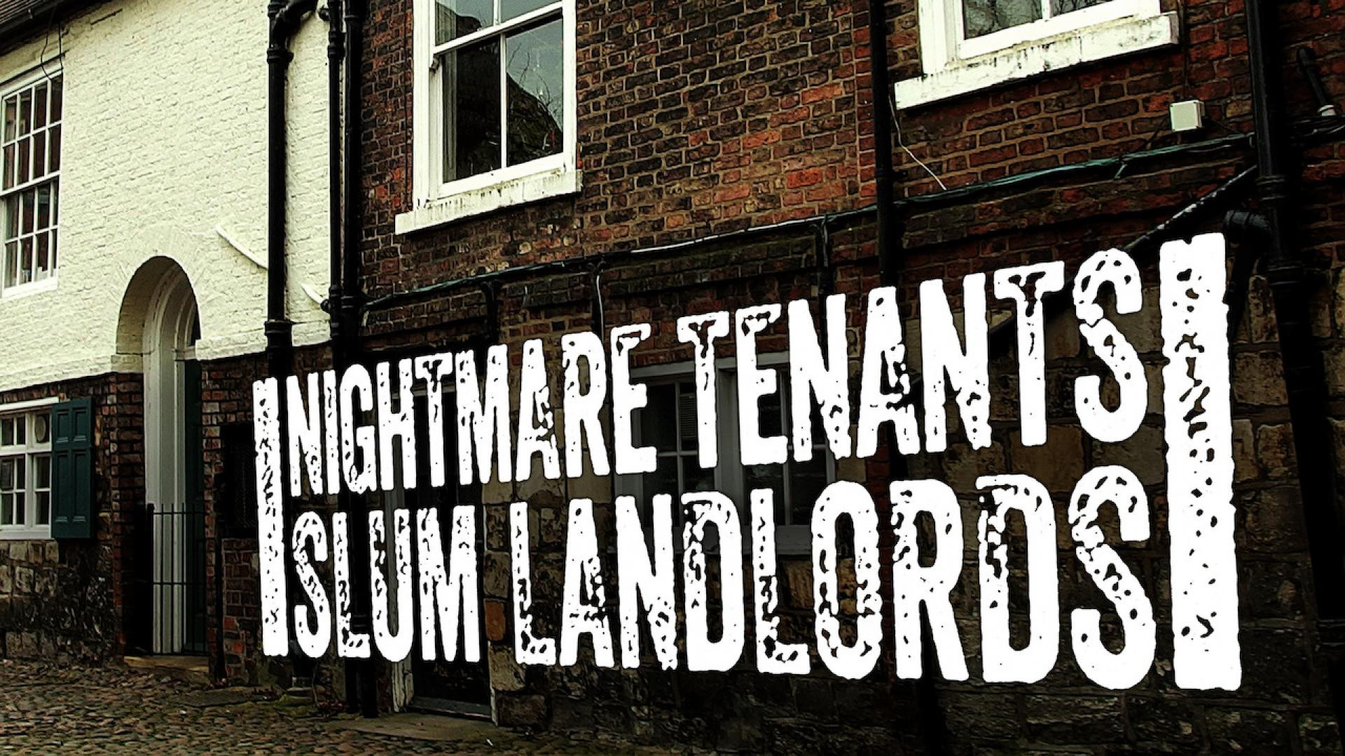 Backdrop for Nightmare Tenants, Slum Landlords