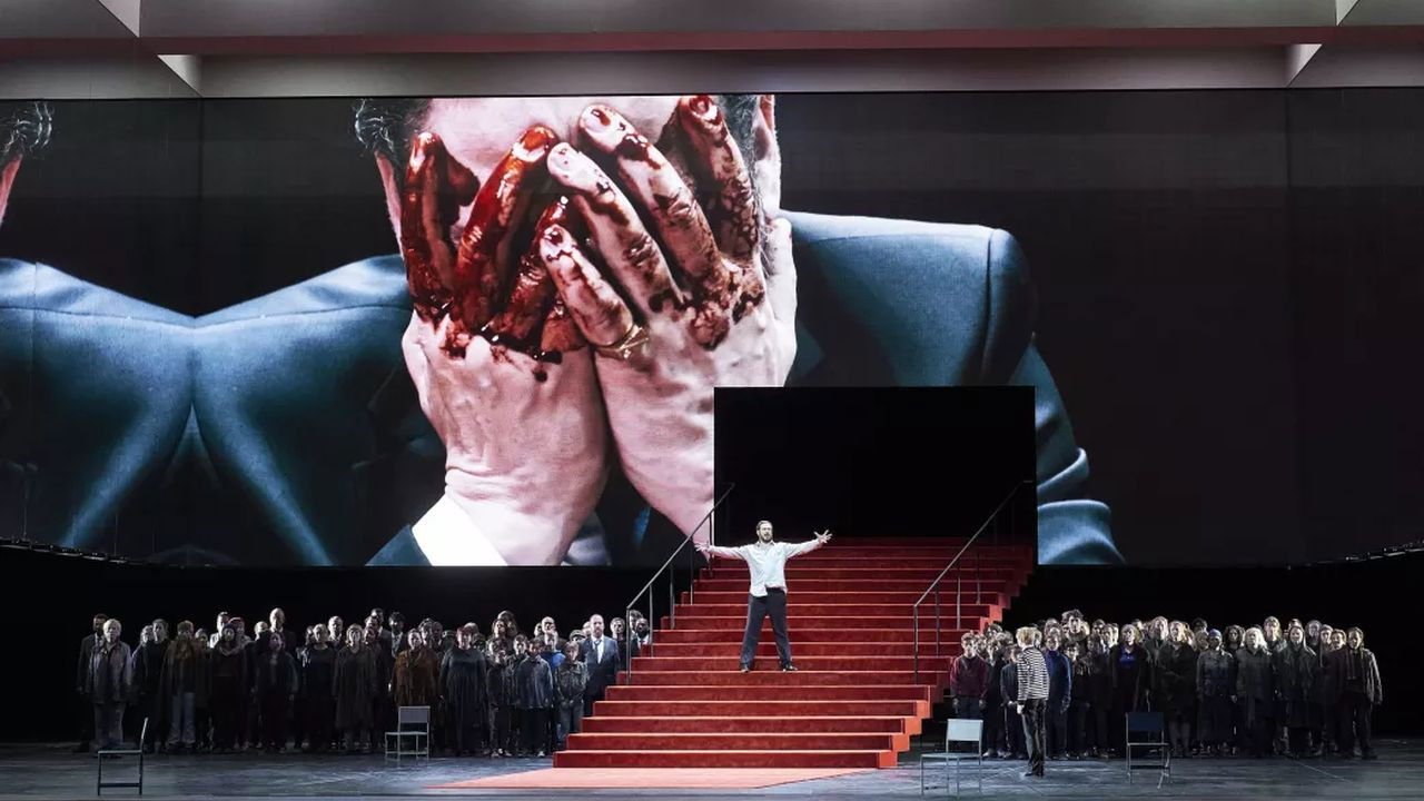 Backdrop for Mussorgsky: Boris Godunov