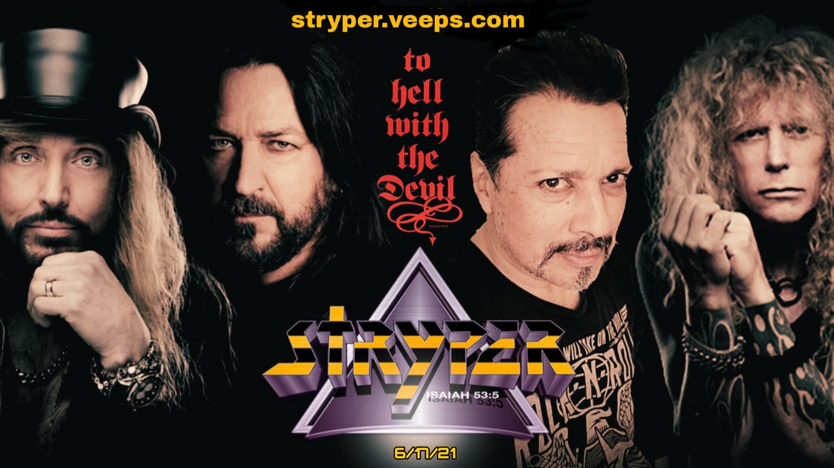 Backdrop for Stryper - To Hell With the Devil Live Stream