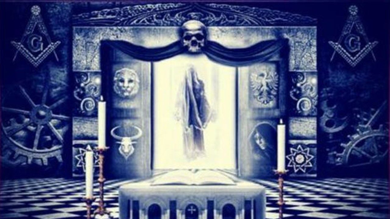 Backdrop for UFOs Masonry and Satanism in the Occult Social Order