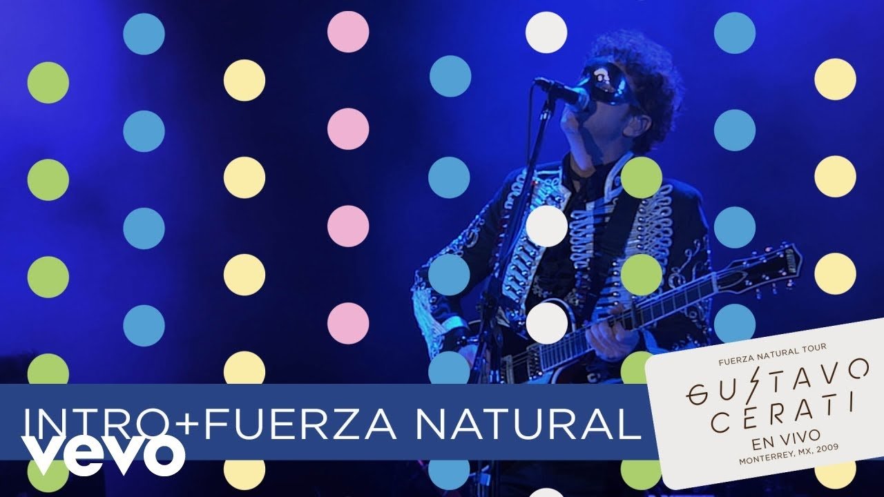 Backdrop for Gustavo Cerati:  Fuerza Natural Tour