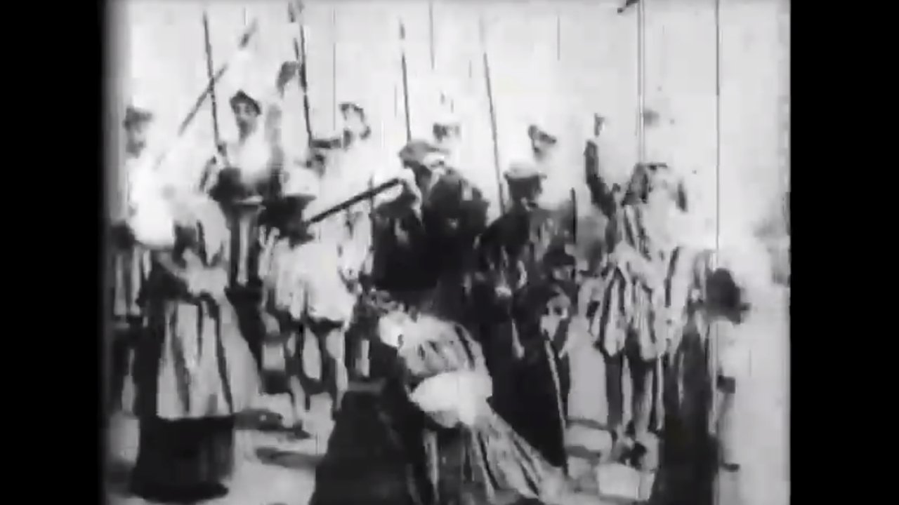 Backdrop for The Execution of Mary, Queen of Scots