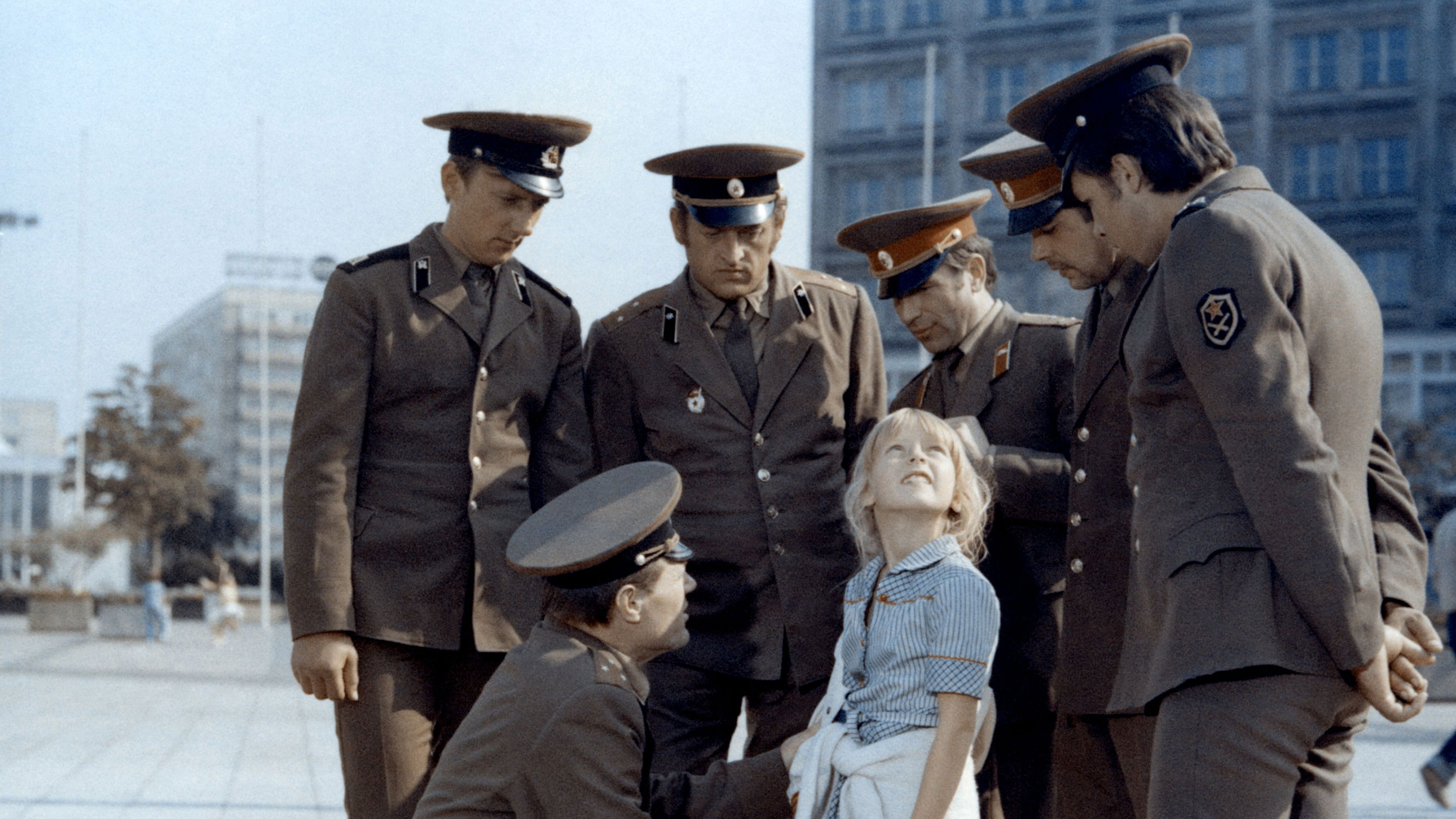 Backdrop for Sabine Kleist, Aged Seven