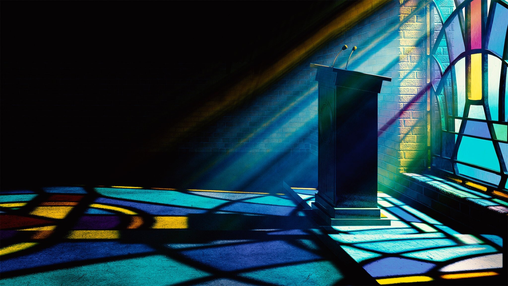 Backdrop for Come Sunday