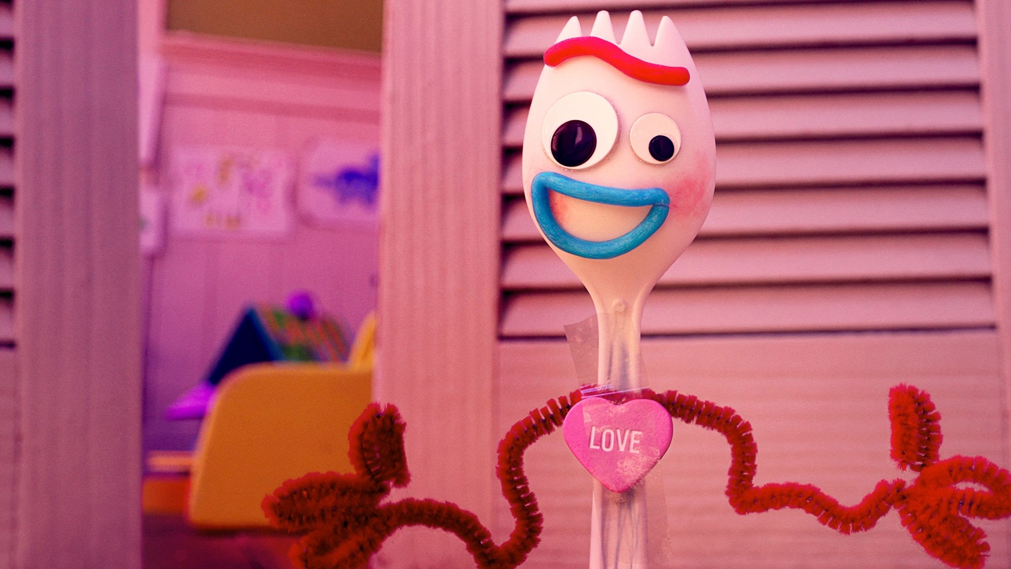 Backdrop for Forky Asks a Question: What Is Love?