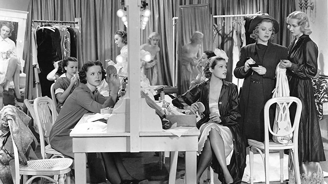 Backdrop for Blondes at Work