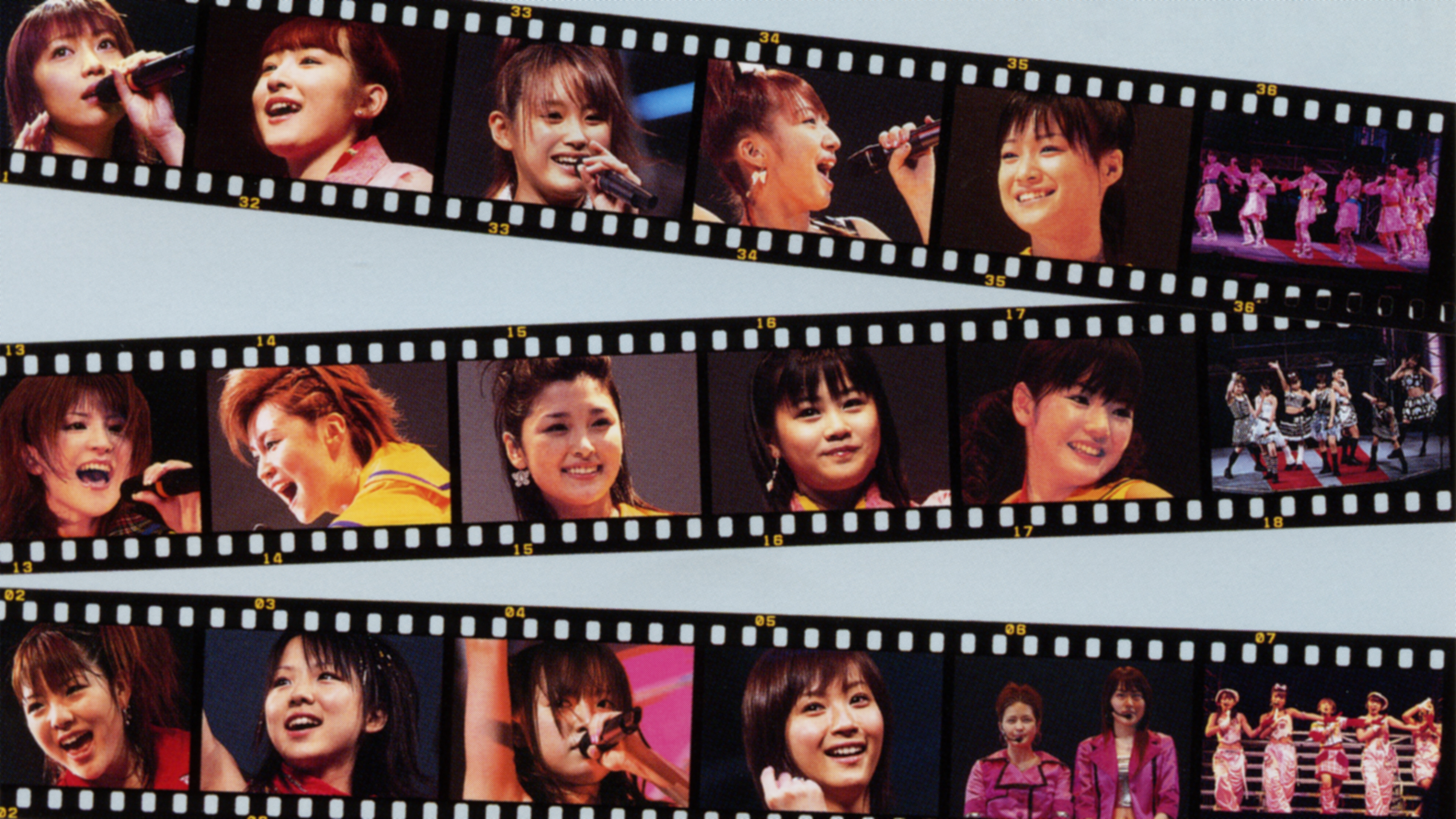 Backdrop for Morning Musume. 2004 Spring The BEST of Japan