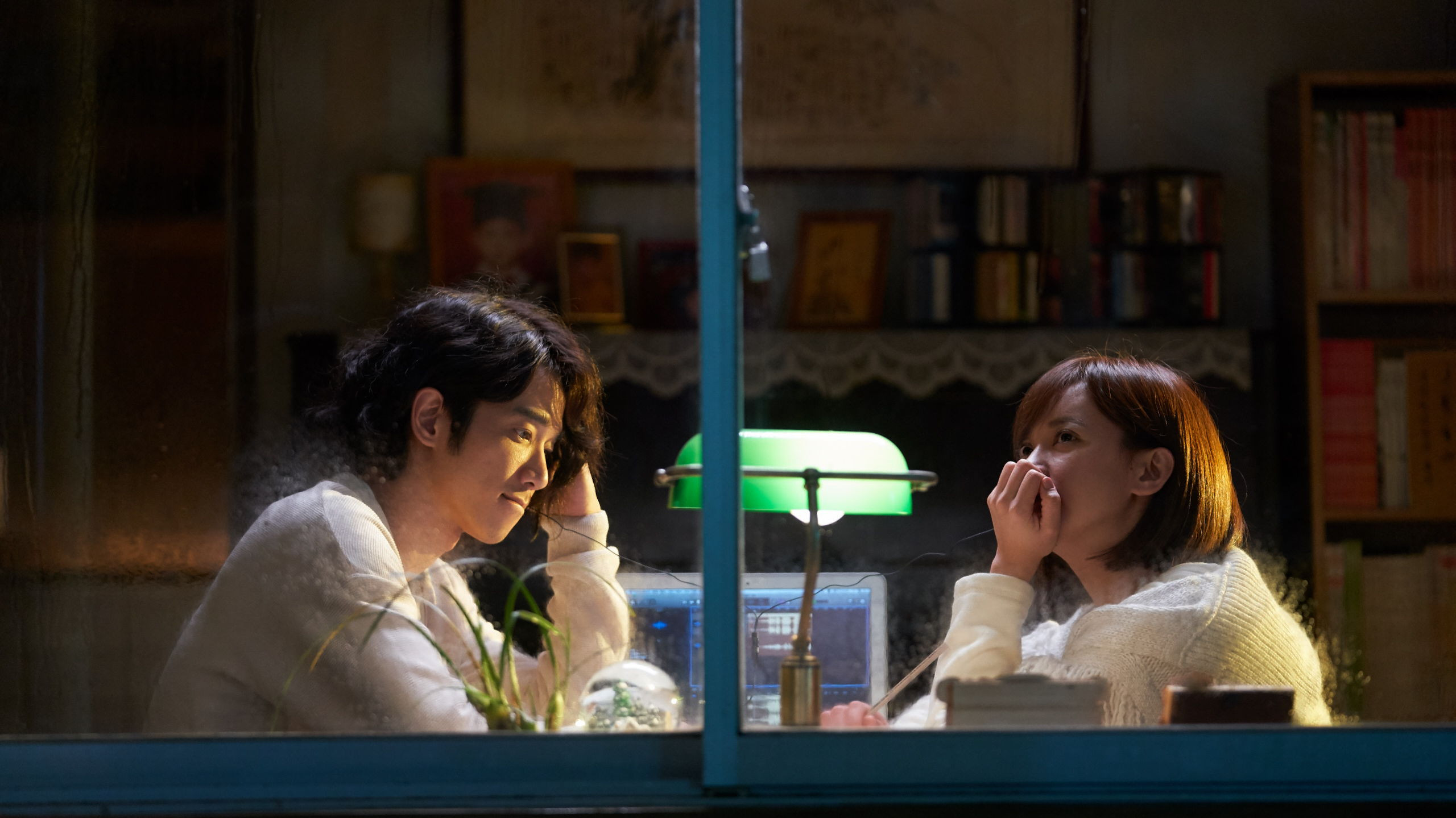 Backdrop for More Than Blue