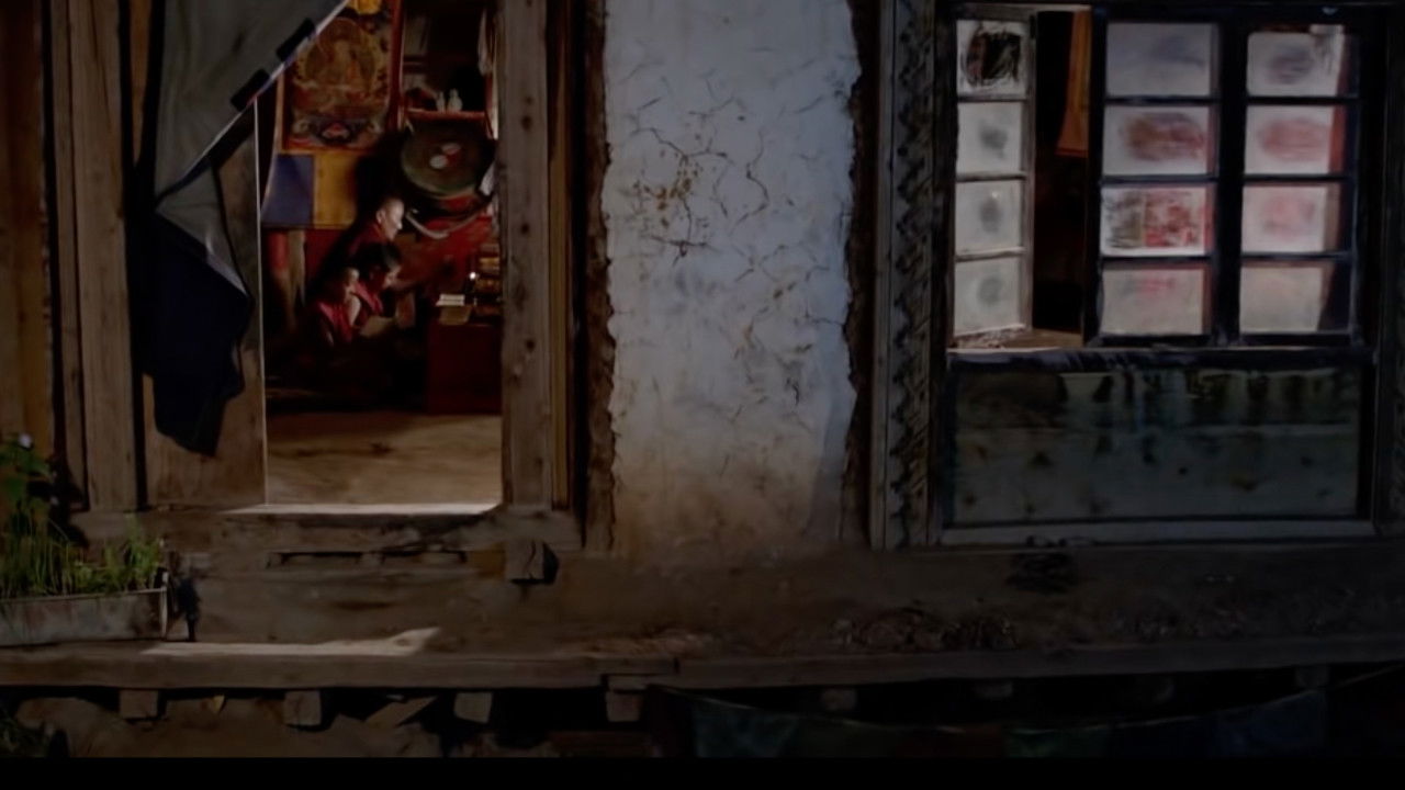 Backdrop for A Potrait Snow of Montain