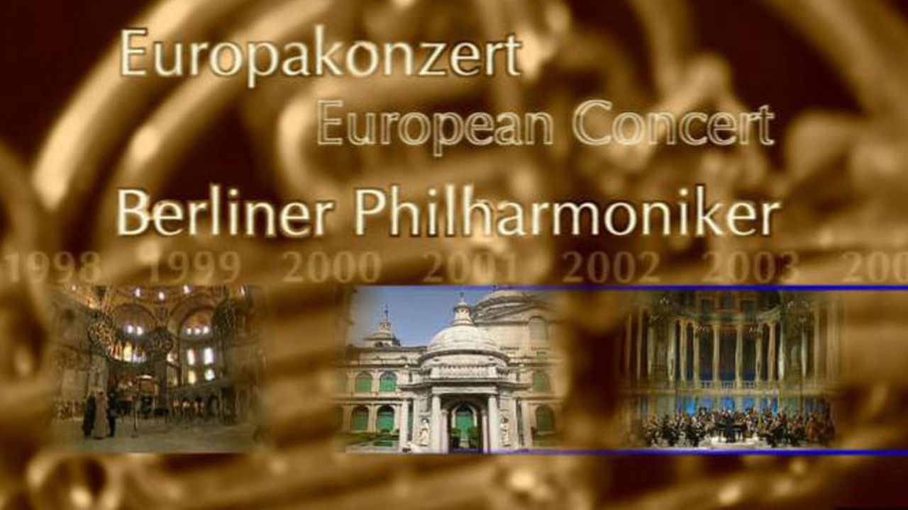 Backdrop for Europakonzert 2005 from Budapest