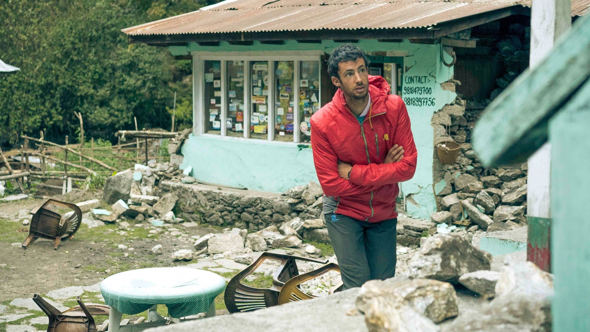 Backdrop for Summits of My Life 3 - Langtang