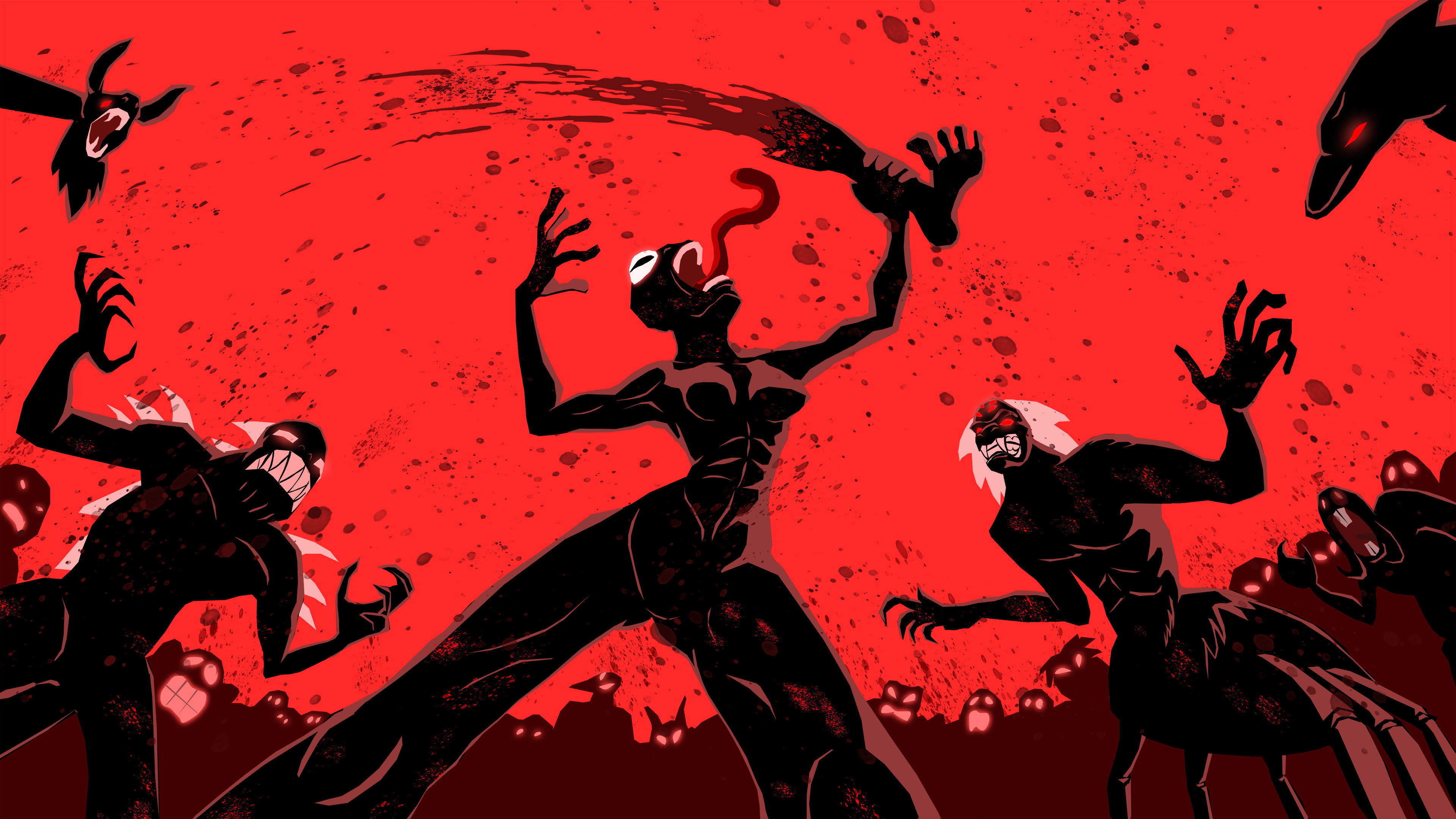 Backdrop for The Dark Frog Experiment