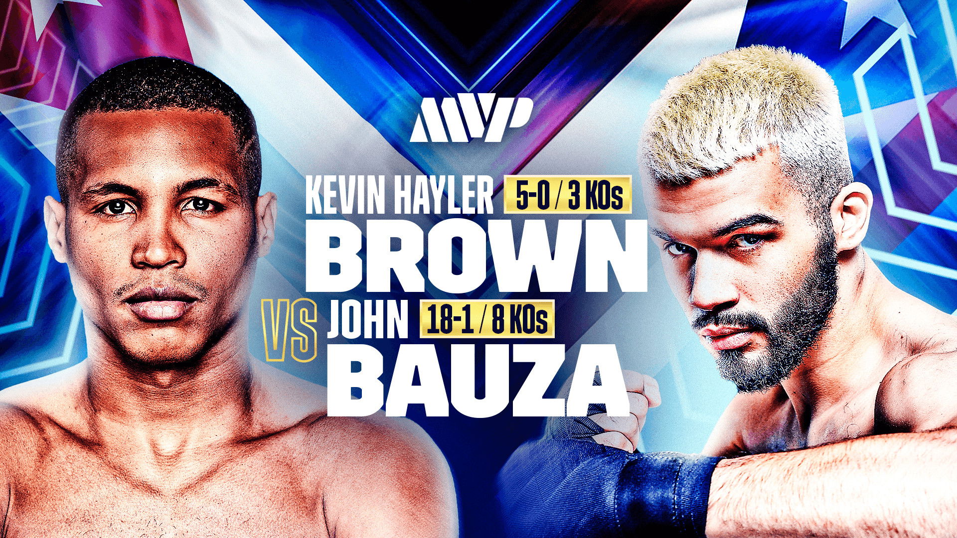 Backdrop for Kevin Hayler Brown vs. John Bauza