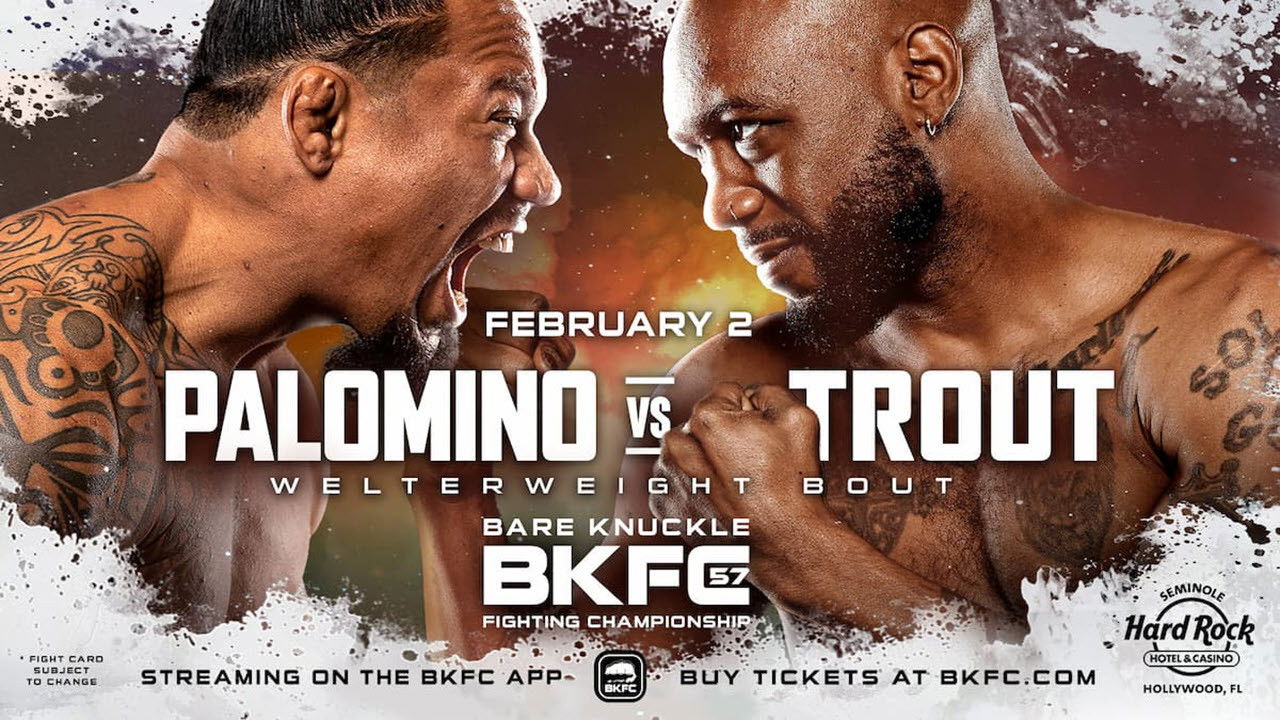 Backdrop for BKFC 57: Palomino vs. Trout