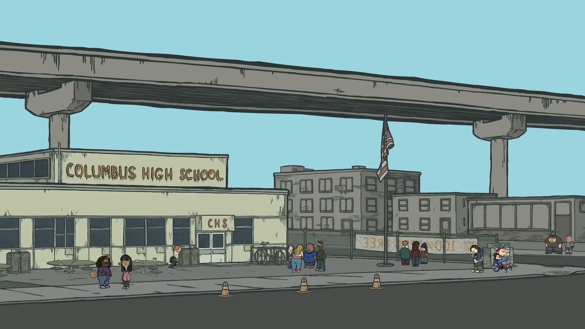 Backdrop for Bridge Kids