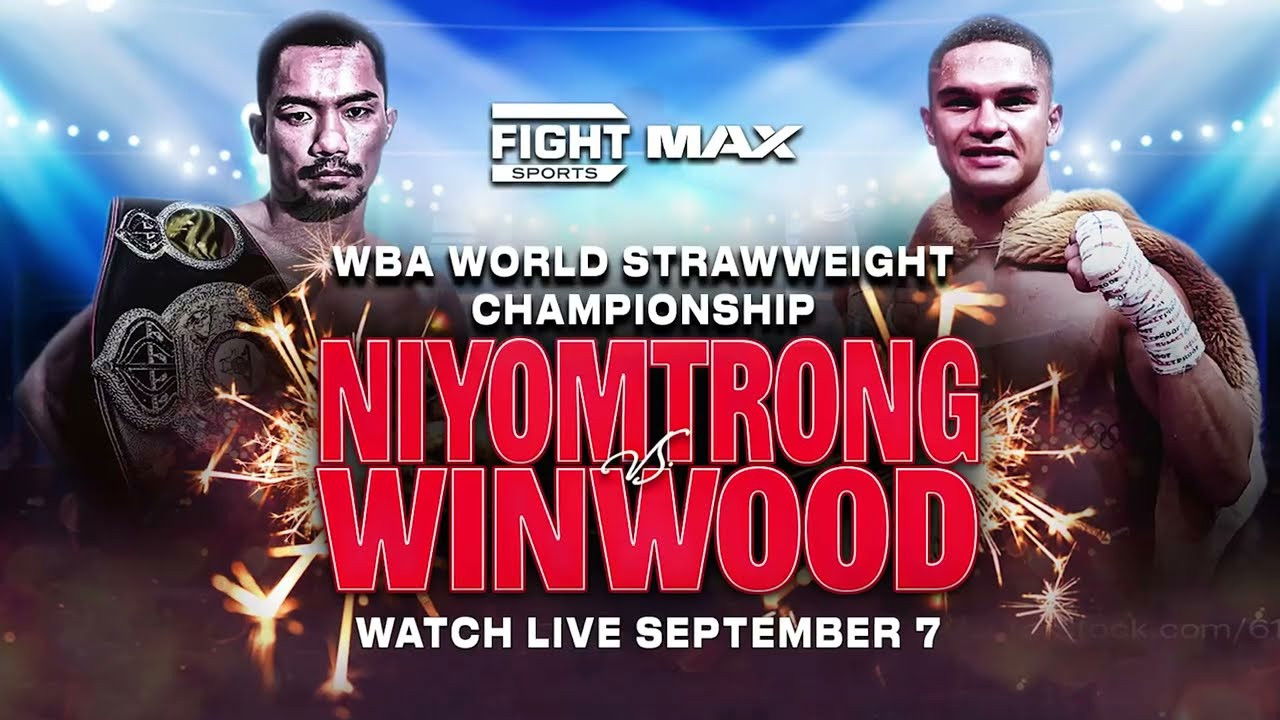 Backdrop for Thammanoon Niyomtrong vs. Alex Winwood