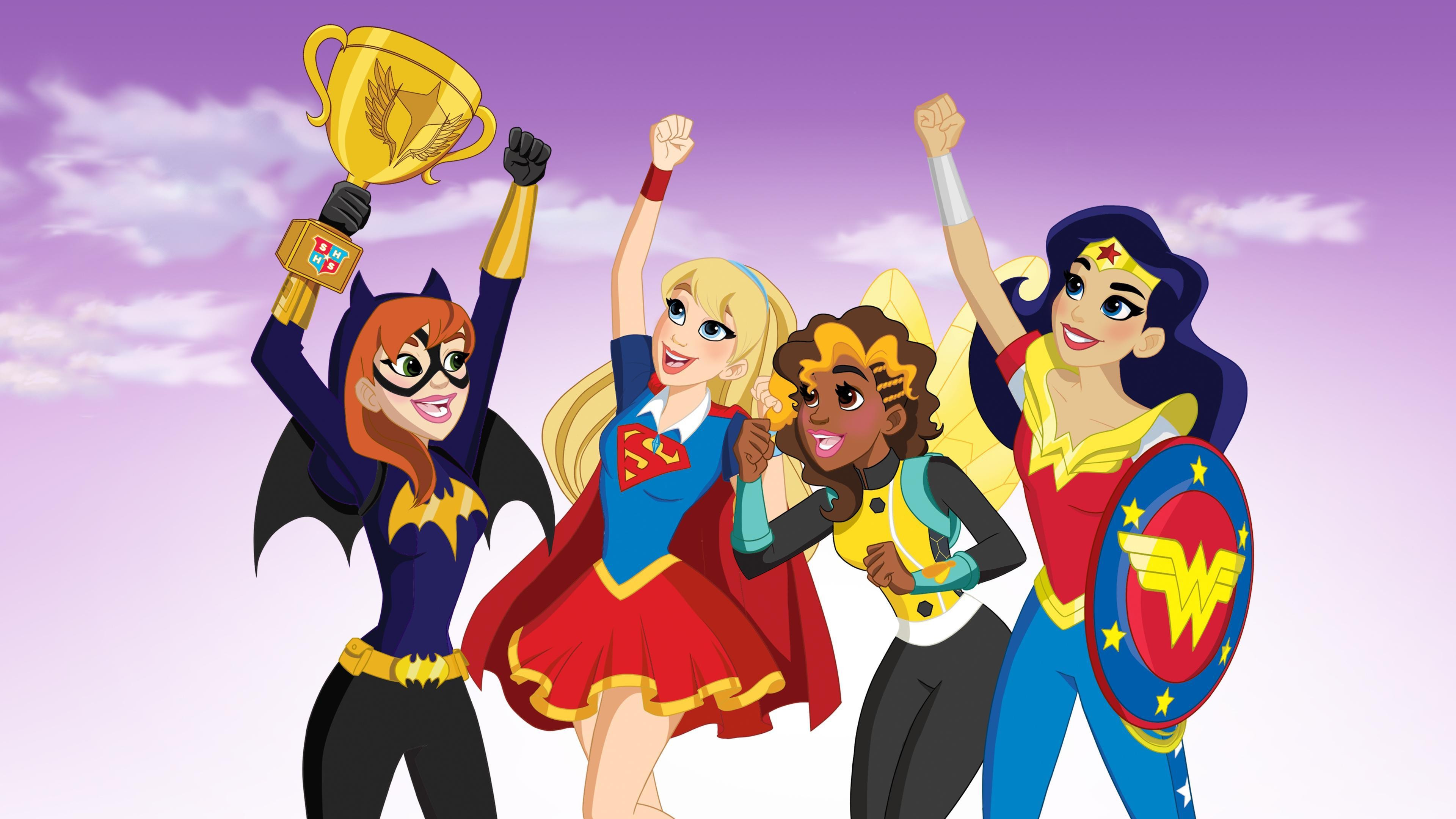 Backdrop for DC Super Hero Girls: Intergalactic Games