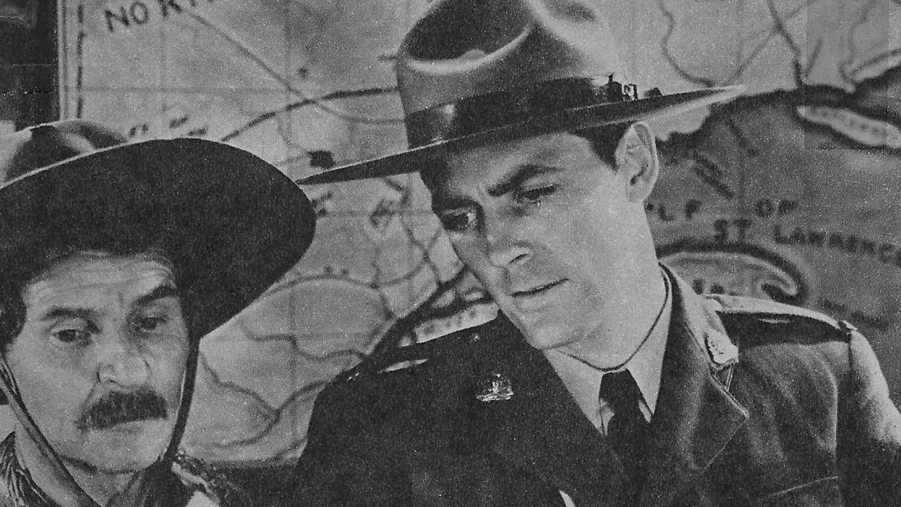 Backdrop for King of the Royal Mounted