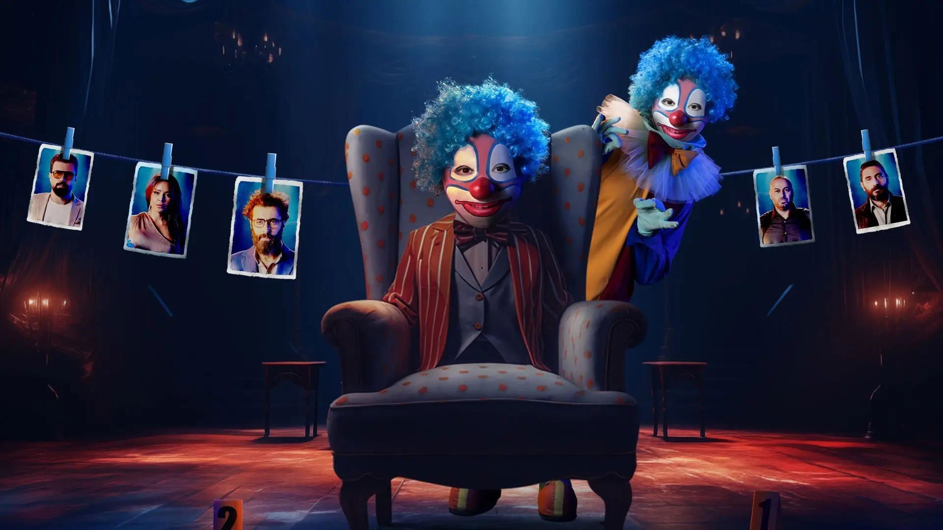 Backdrop for The Clown