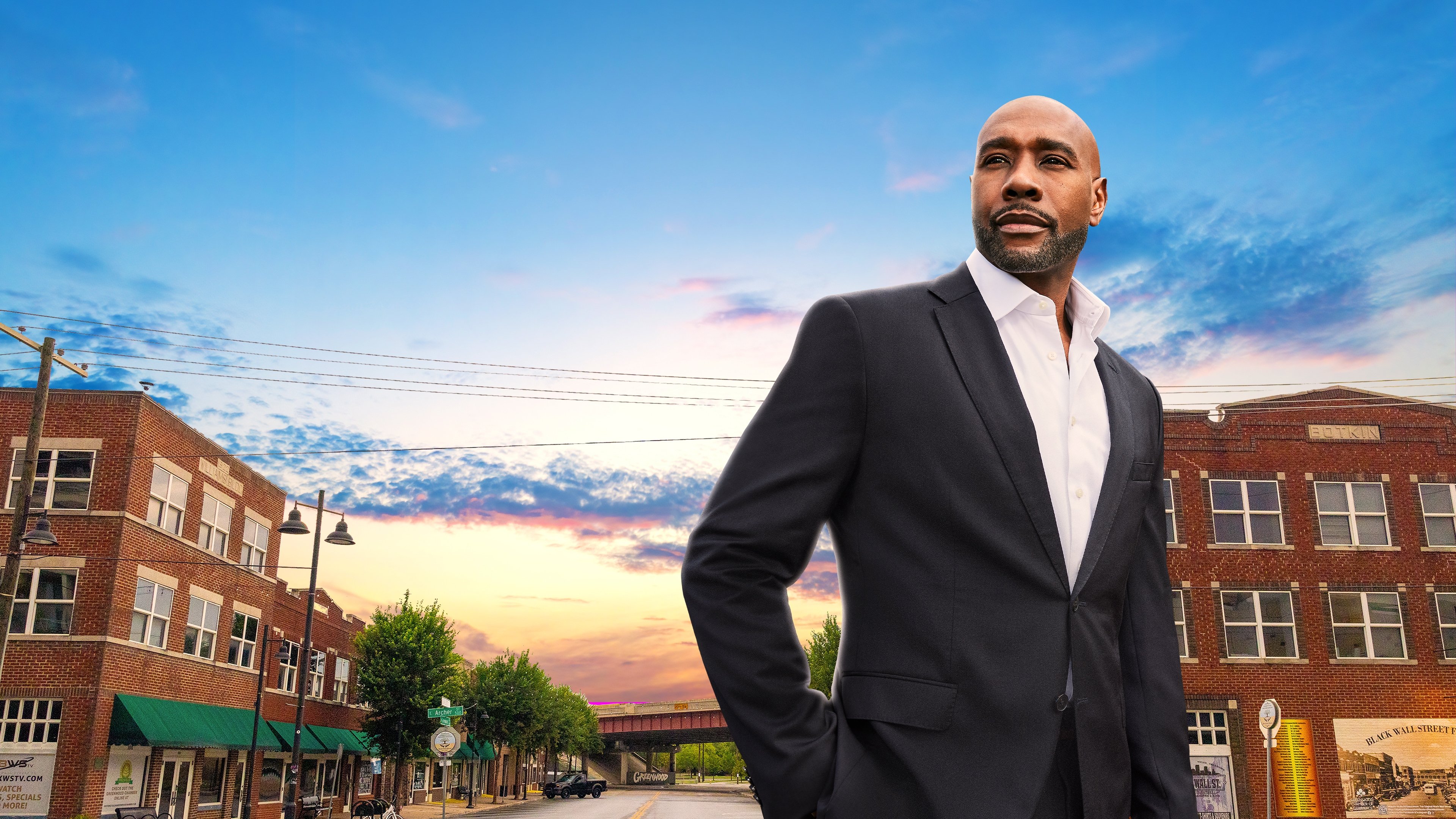 Backdrop for Rebuilding Black Wall Street