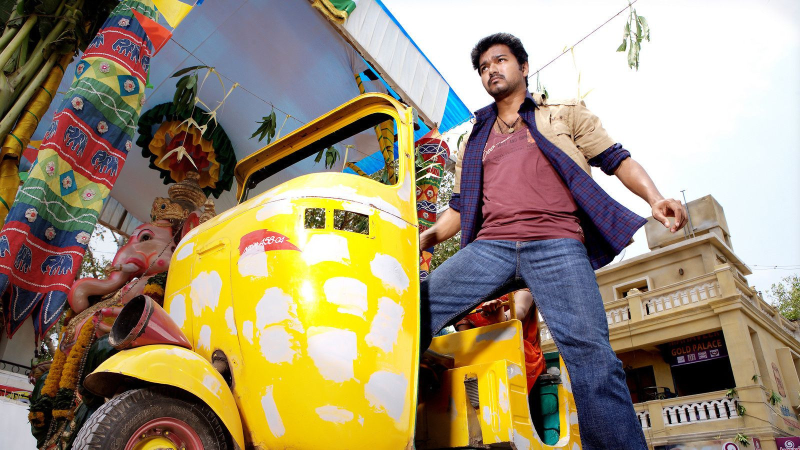 Backdrop for Vettaikaaran