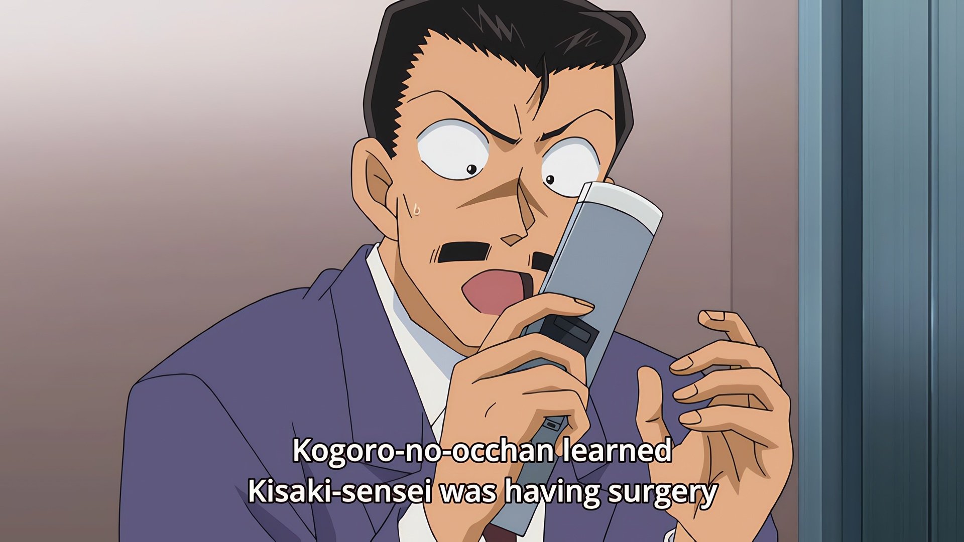 Backdrop for Detective Conan: The Fugitive Kogorou Mouri