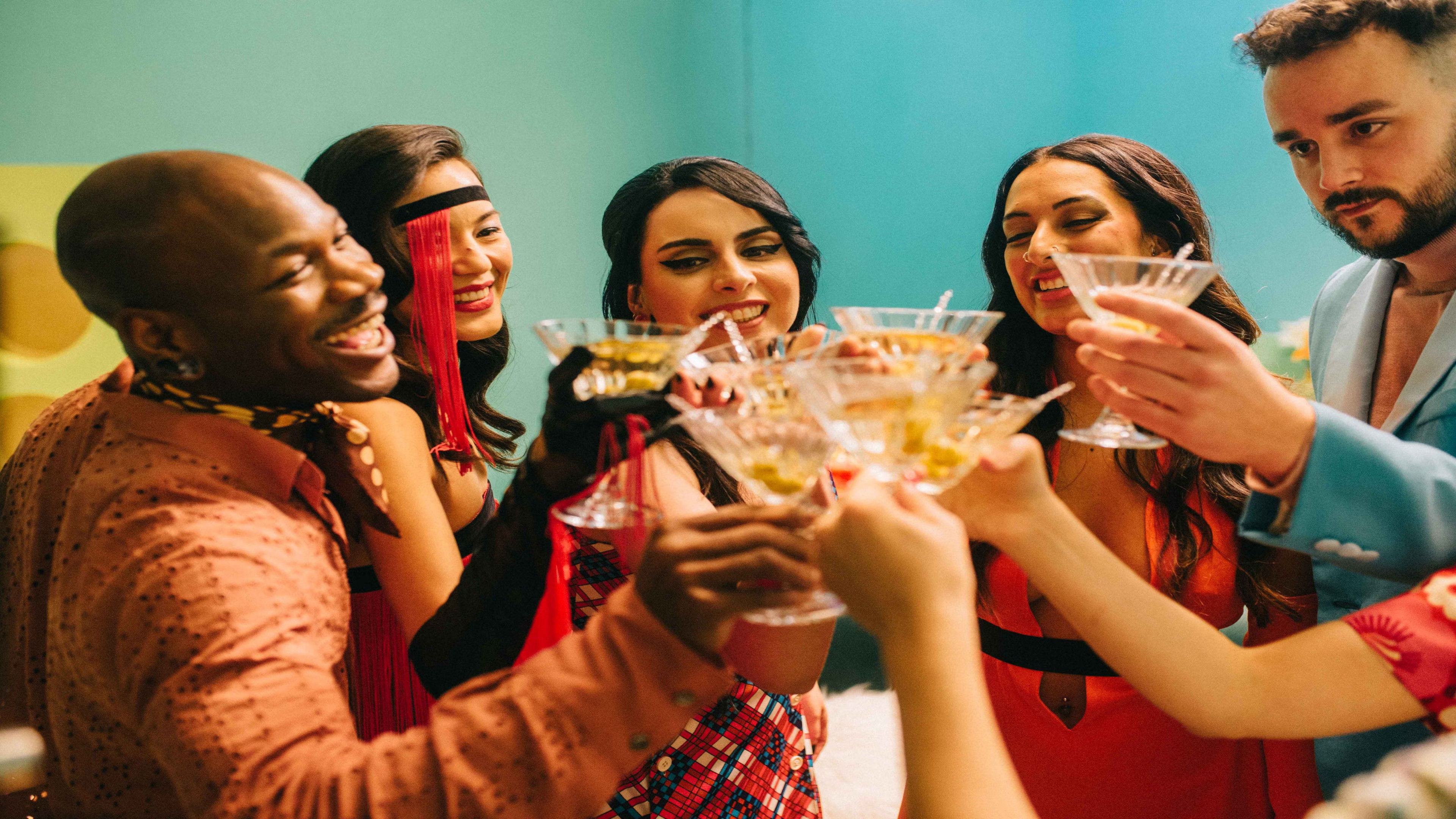 Backdrop for Dirty Martini Sex Party