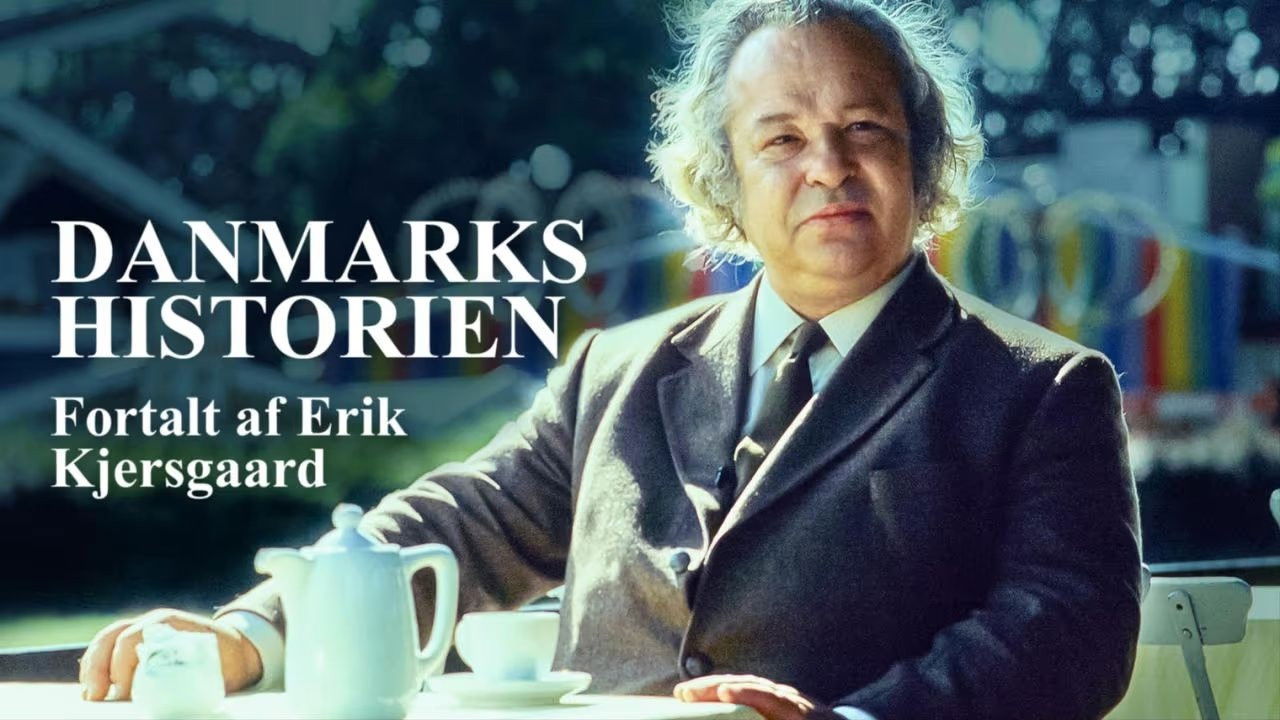 Backdrop for Danmarkshistorien fortalt af Erik Kjersgaard