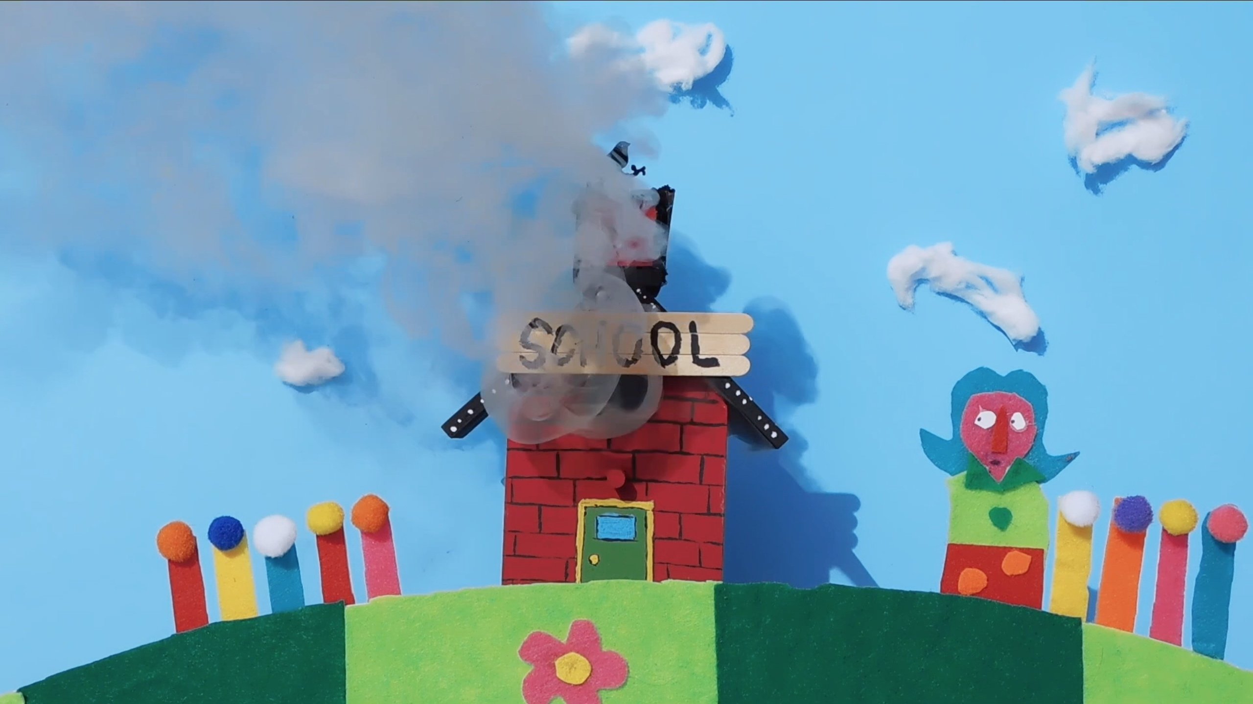 Backdrop for Science Project