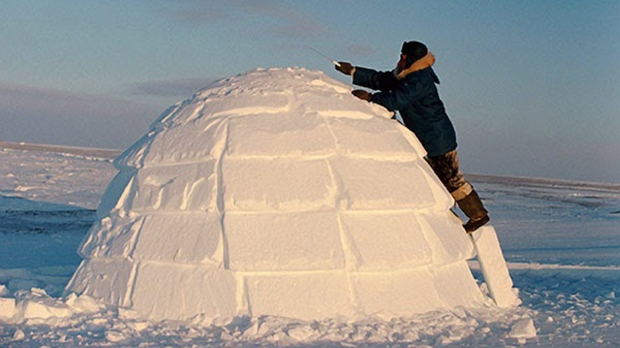 Backdrop for How to Build an Igloo